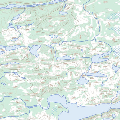 Natural Resources Canada Lac Goffreteau (033J05 Toporama) digital map