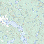 Natural Resources Canada Lac Golet, NL (012N15 Toporama) digital map