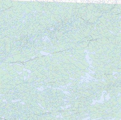 Natural Resources Canada Lac Gorribon, QC (024M14 Toporama) digital map