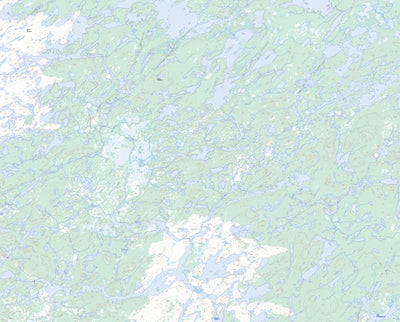 Natural Resources Canada Lac Goulde (032O11 Toporama) digital map