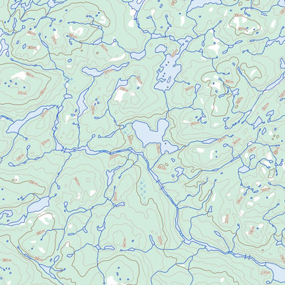 Natural Resources Canada Lac Grammont, QC (024E05 Toporama) digital map