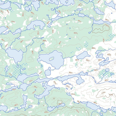 Natural Resources Canada Lac Grandjean, QC (033J08 Toporama) digital map