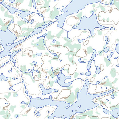 Natural Resources Canada Lac Guenyveau, QC (024L15 Toporama) digital map