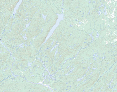 Natural Resources Canada Lac Guinecourt, QC (022K14 Toporama) digital map