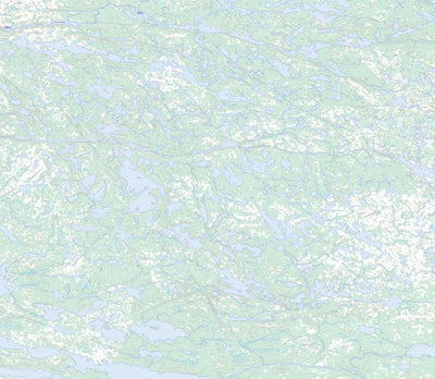 Natural Resources Canada Lac Harcouet, QC (033K11 Toporama) digital map