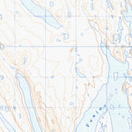 Natural Resources Canada Lac Harveng East, QC (024K05_E CanMatrix) digital map