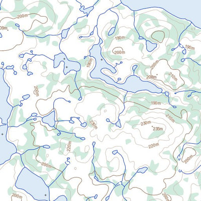 Natural Resources Canada Lac Hemerit, QC (034P03 Toporama) digital map