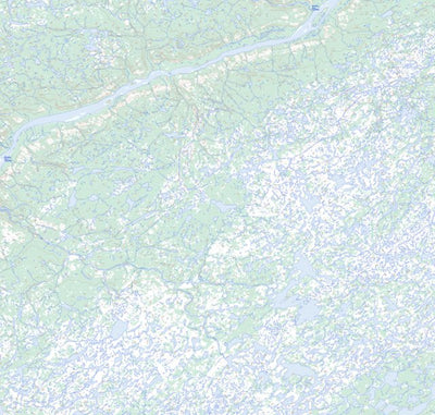 Natural Resources Canada Lac Hérault, QC (024L07 Toporama) digital map