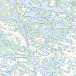 Natural Resources Canada Lac Hiriard, QC (033O13 Toporama) digital map