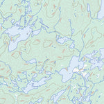 Natural Resources Canada Lac Holton (032P10 Toporama) digital map