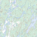Natural Resources Canada Lac Hulot, QC (022K03 Toporama) digital map