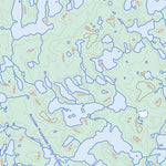 Natural Resources Canada Lac Igavavvik, QC (034K10 Toporama) digital map