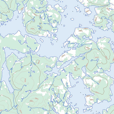Natural Resources Canada Lac Ikirtuuq, QC (024E11 Toporama) digital map