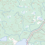 Natural Resources Canada Lac Inconnu, QC (032G13 Toporama) digital map