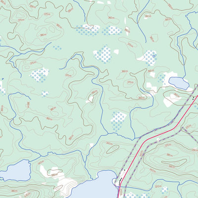 Natural Resources Canada Lac Inconnu, QC (032G13 Toporama) digital map