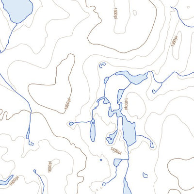 Natural Resources Canada Lac Iqiattavialuk, QC (035J03 Toporama) digital map