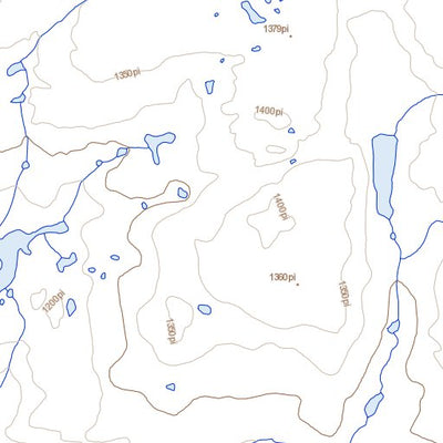 Natural Resources Canada Lac Ivitaarqiap, QC (035K06 Toporama) digital map