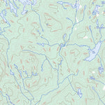 Natural Resources Canada Lac Jalobert, QC (022D10 Toporama) digital map
