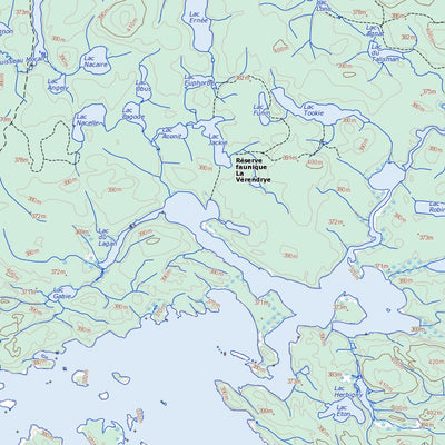 Natural Resources Canada Lac Jean-Péré, QC (031N02 Toporama) digital map