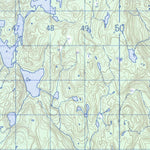 Natural Resources Canada Lac Jérôme, QC (012L13 CanMatrix) digital map