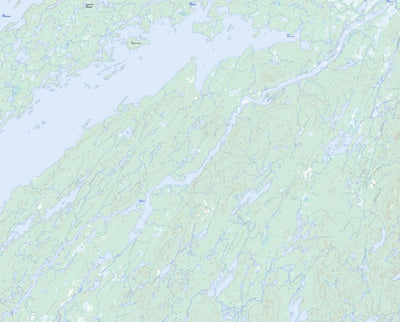 Natural Resources Canada Lac Kallio, QC (032P02 Toporama) digital map