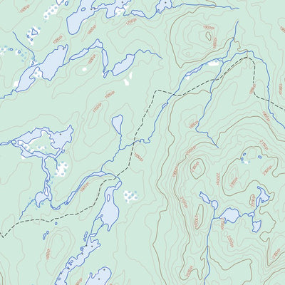 Natural Resources Canada Lac Kallio, QC (032P02 Toporama) digital map