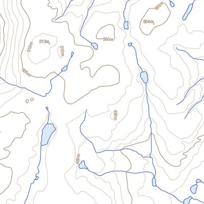 Natural Resources Canada Lac Kapijuq, QC (035A15 Toporama) digital map