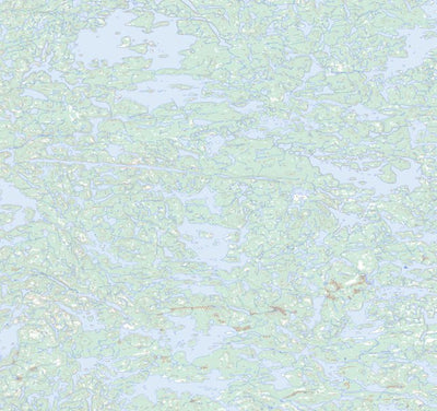 Natural Resources Canada Lac Kapisililik, QC (034F16 Toporama) digital map