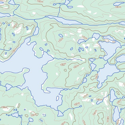 Natural Resources Canada Lac Kapisililik, QC (034F16 Toporama) digital map
