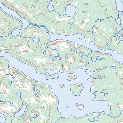 Natural Resources Canada Lac Kapisililik, QC (034F16 Toporama) digital map