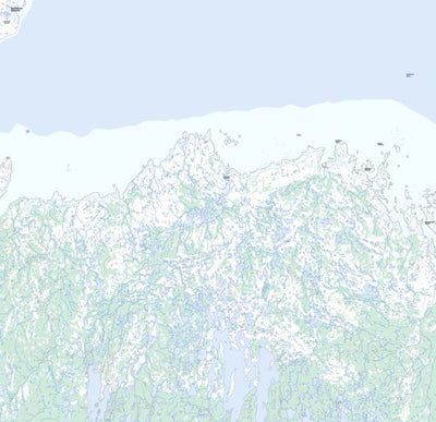 Natural Resources Canada Lac Kaslak, NU (024K15 Toporama) digital map