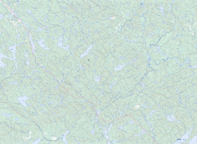 Natural Resources Canada Lac Kellog, QC (031K16 Toporama) digital map