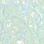 Natural Resources Canada Lac Kerdelhué, QC (012N12 Toporama) digital map
