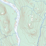 Natural Resources Canada Lac Kerdelhué, QC (012N12 Toporama) digital map