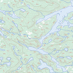 Natural Resources Canada Lac Kinglet, QC (033J11 Toporama) digital map