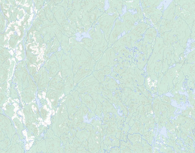 Natural Resources Canada Lac La Capellière, QC (022E12 Toporama) digital map