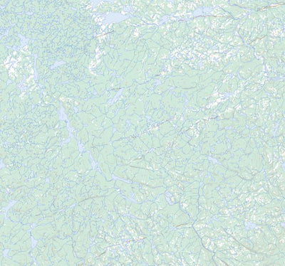 Natural Resources Canada Lac La Fidélité, QC (024E10 Toporama) digital map