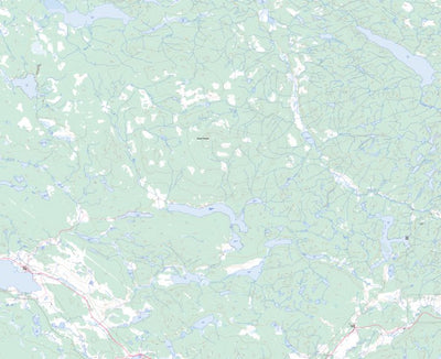 Natural Resources Canada Lac La Hache (092P14 Toporama) digital map