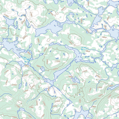 Natural Resources Canada Lac La Milleraye, NL (023J04 Toporama) digital map