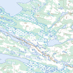 Natural Resources Canada Lac La Pinaudière, NL (023I16 Toporama) digital map