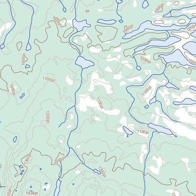 Natural Resources Canada Lac Lace, QC (024C02 Toporama) digital map