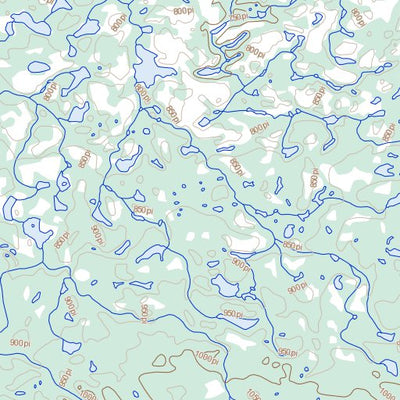 Natural Resources Canada Lac Lace, QC (024C02 Toporama) digital map