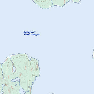 Natural Resources Canada Lac Lacoste, QC (022N02 Toporama) digital map