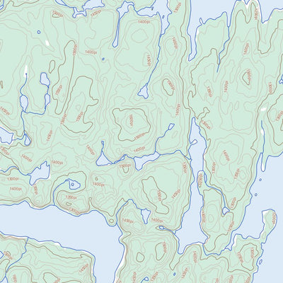 Natural Resources Canada Lac Lacoste, QC (022N02 Toporama) digital map