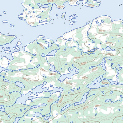 Natural Resources Canada Lac Lagus, QC (034A13 Toporama) digital map