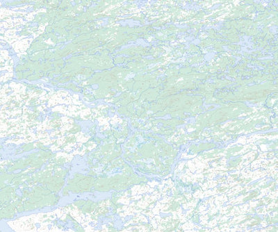 Natural Resources Canada Lac Lakanal, QC (033G01 Toporama) digital map
