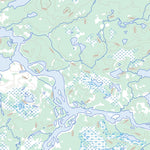 Natural Resources Canada Lac Lakanal, QC (033G01 Toporama) digital map