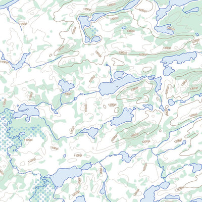 Natural Resources Canada Lac Lakanal, QC (033G01 Toporama) digital map