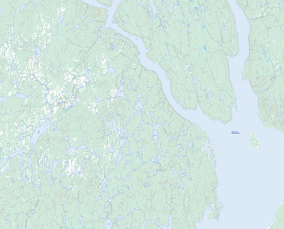 Natural Resources Canada Lac Landriaux, QC (022N11 Toporama) digital map