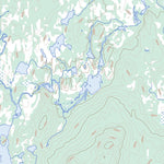 Natural Resources Canada Lac Landriaux, QC (022N11 Toporama) digital map